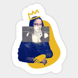 Cool Monalisa Sticker